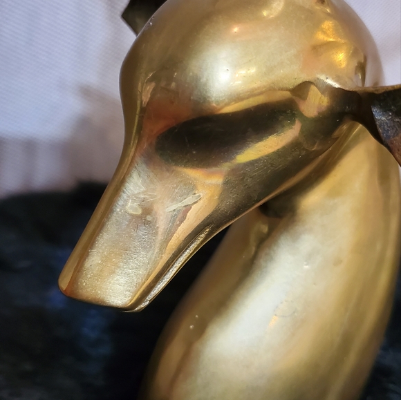 Vintage Boho Brass Antelope Bookends - Picture 9 of 9